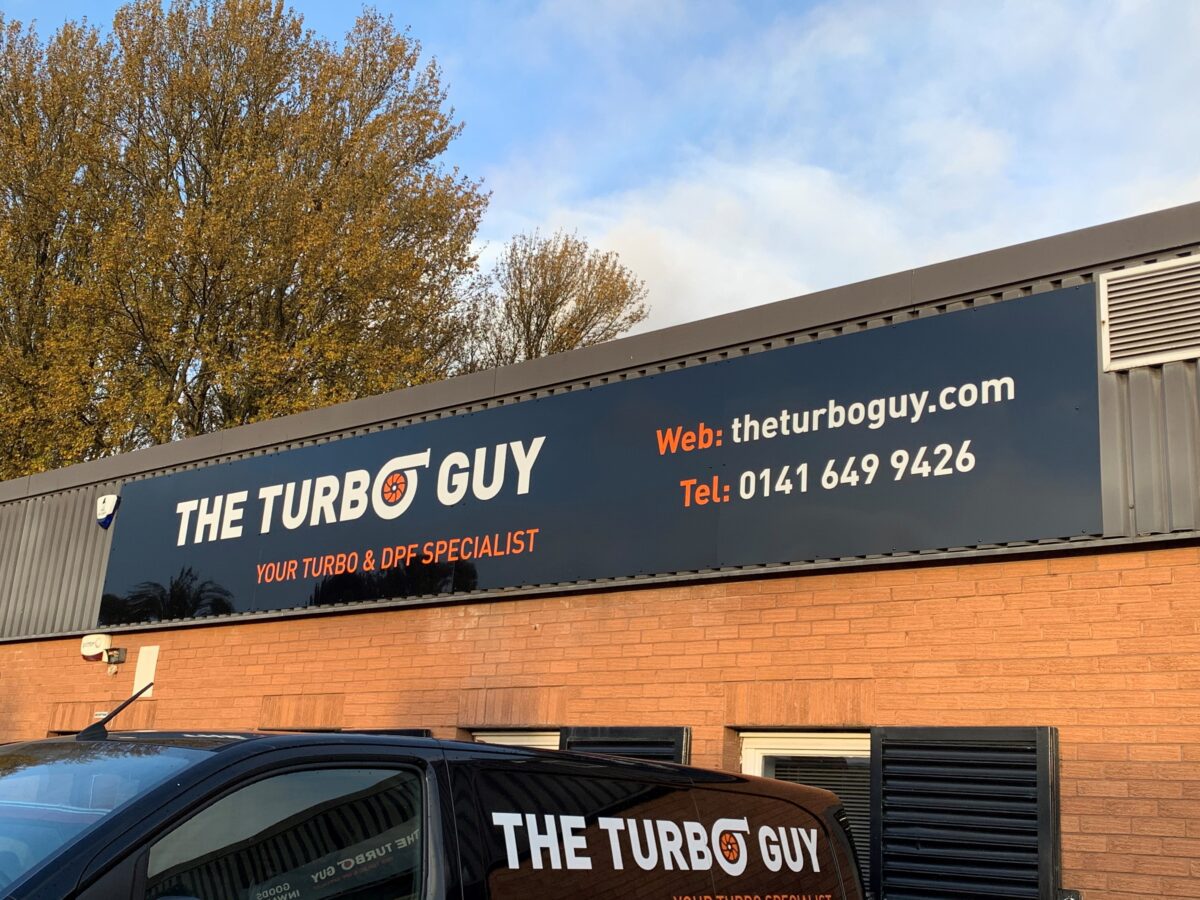 New Signage at The Turbo Guy Premises